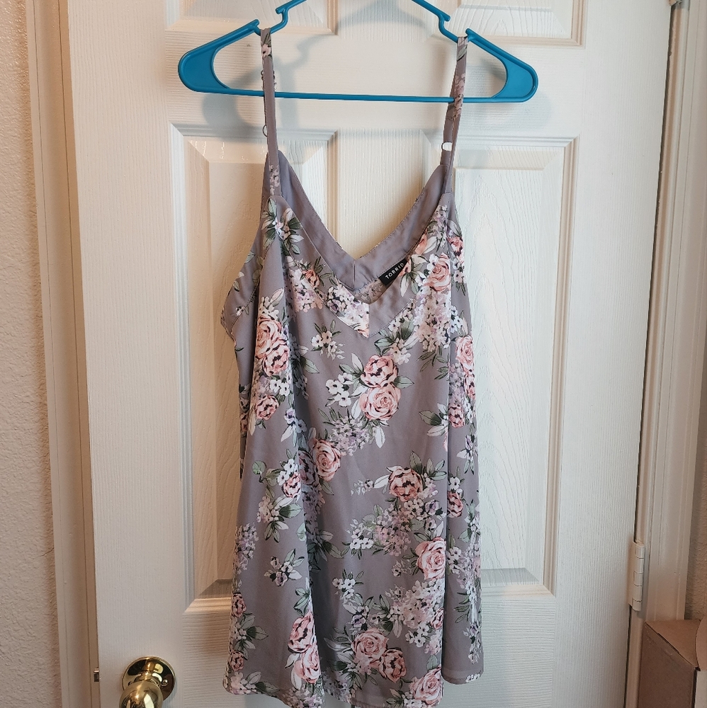 Torrid gray cami